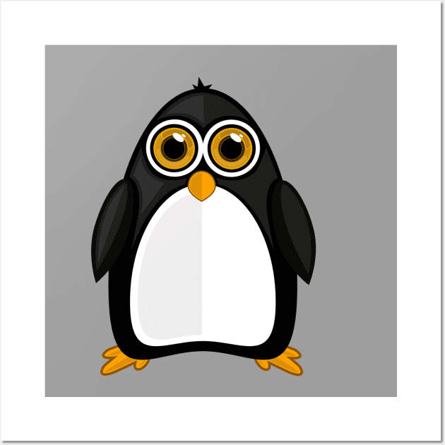 Penguin Wall Art by adamzworld